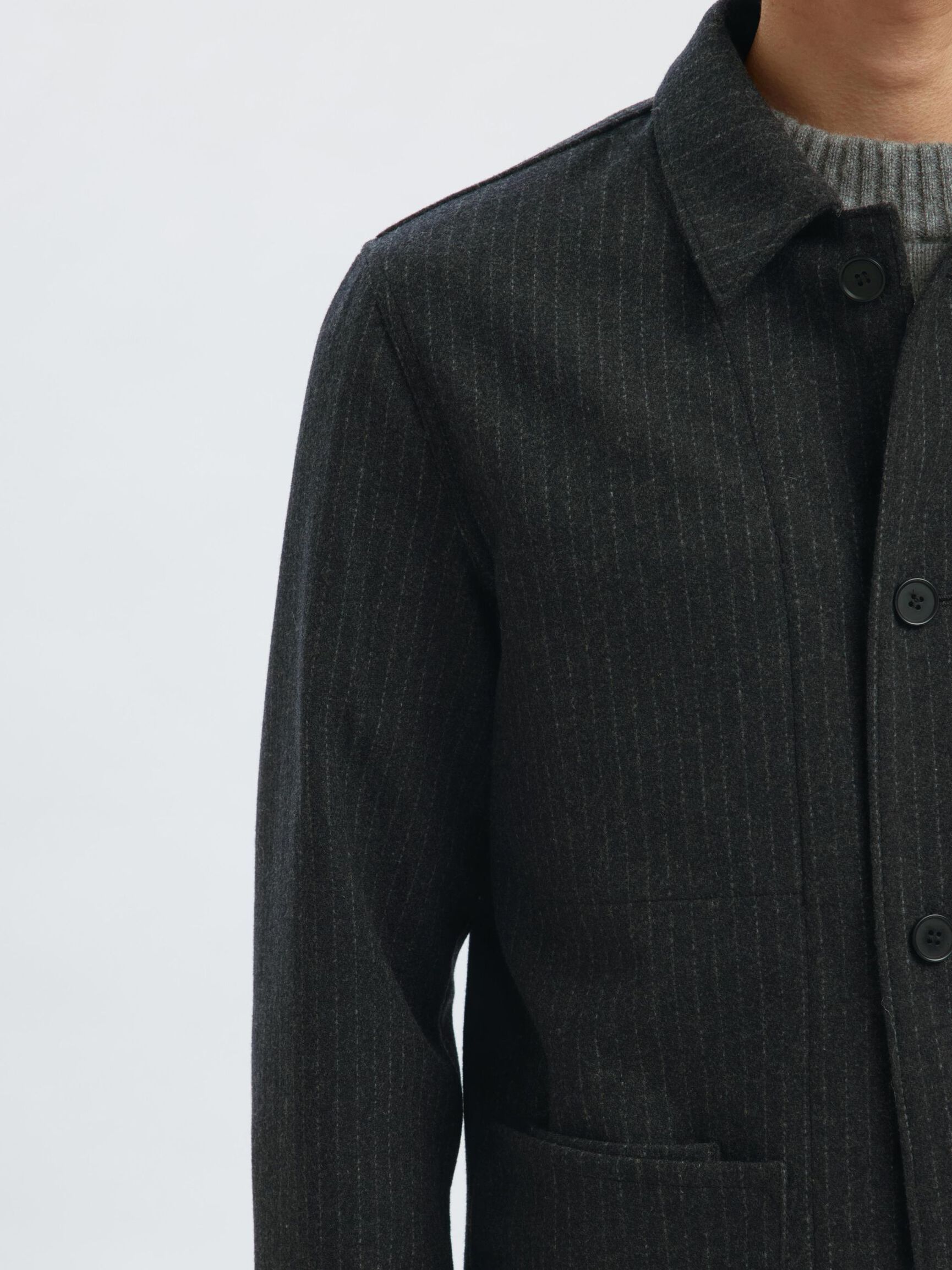 WOLMIX BLAZER, Grey, highres