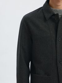 WOLMIX BLAZER, Grey, highres