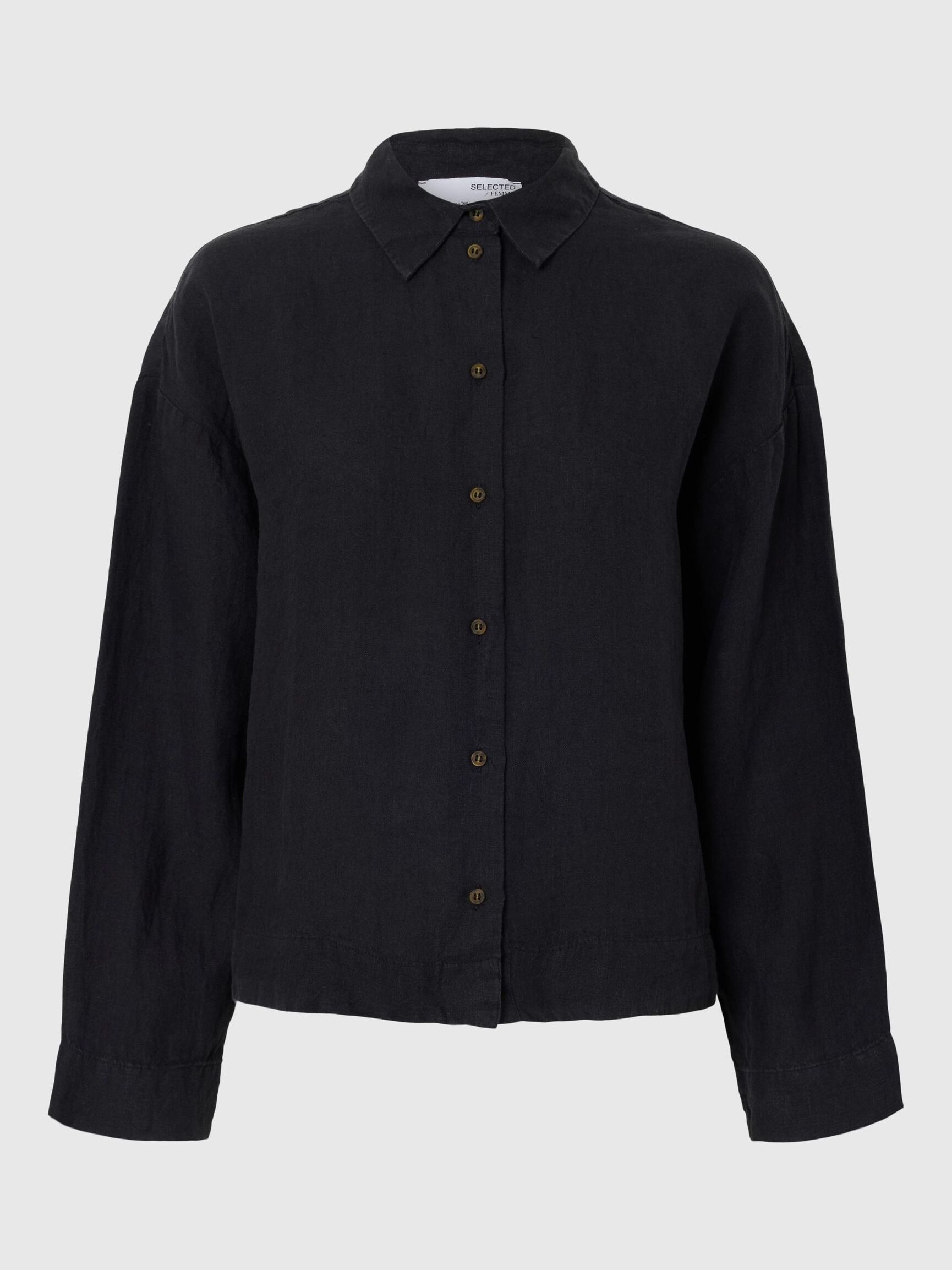 HØR SKJORTE, Black, highres