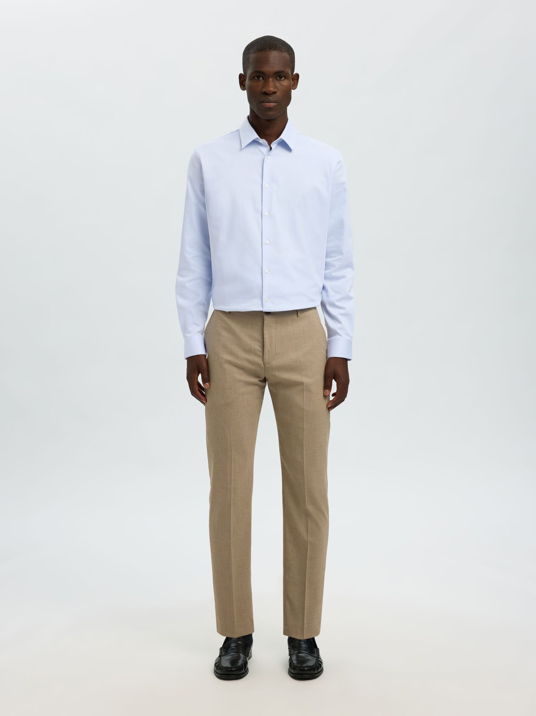 CORTE SLIM CAMISA, Light Blue, highres