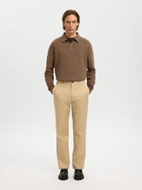 STRAIGHT FIT CHINOS, Incense, highres