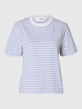 Selected STRIPED BOXY FIT T-SHIRT, Cornflower Blue, highres - 16087918_CornflowerBlue_1157077_001.jpg