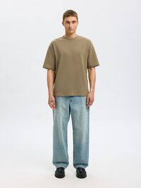 LOOSE FIT T-SHIRT, Kelp, highres