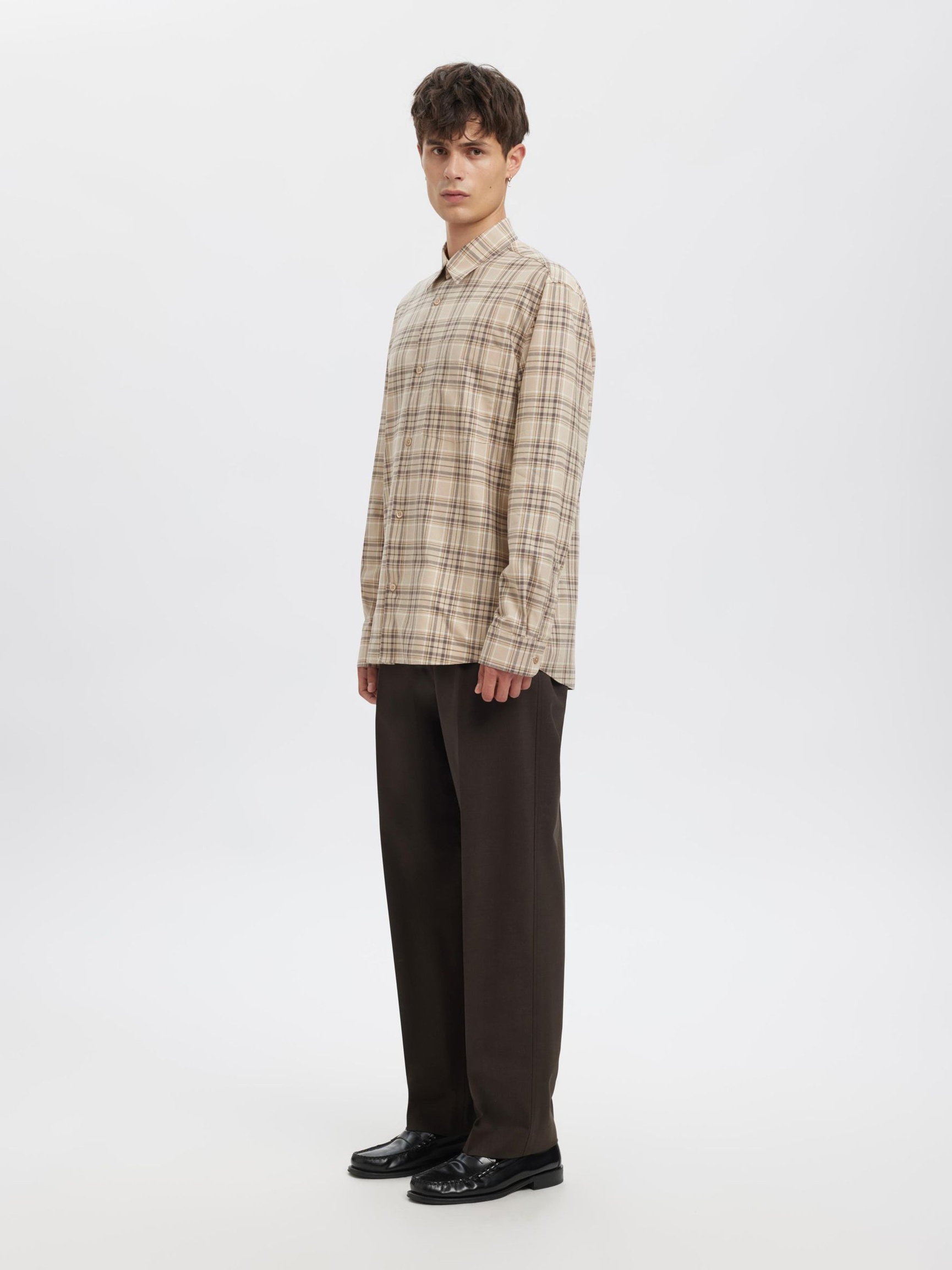 COUPE DÉCONTRACTÉE CHEMISE, Pure Cashmere, highres