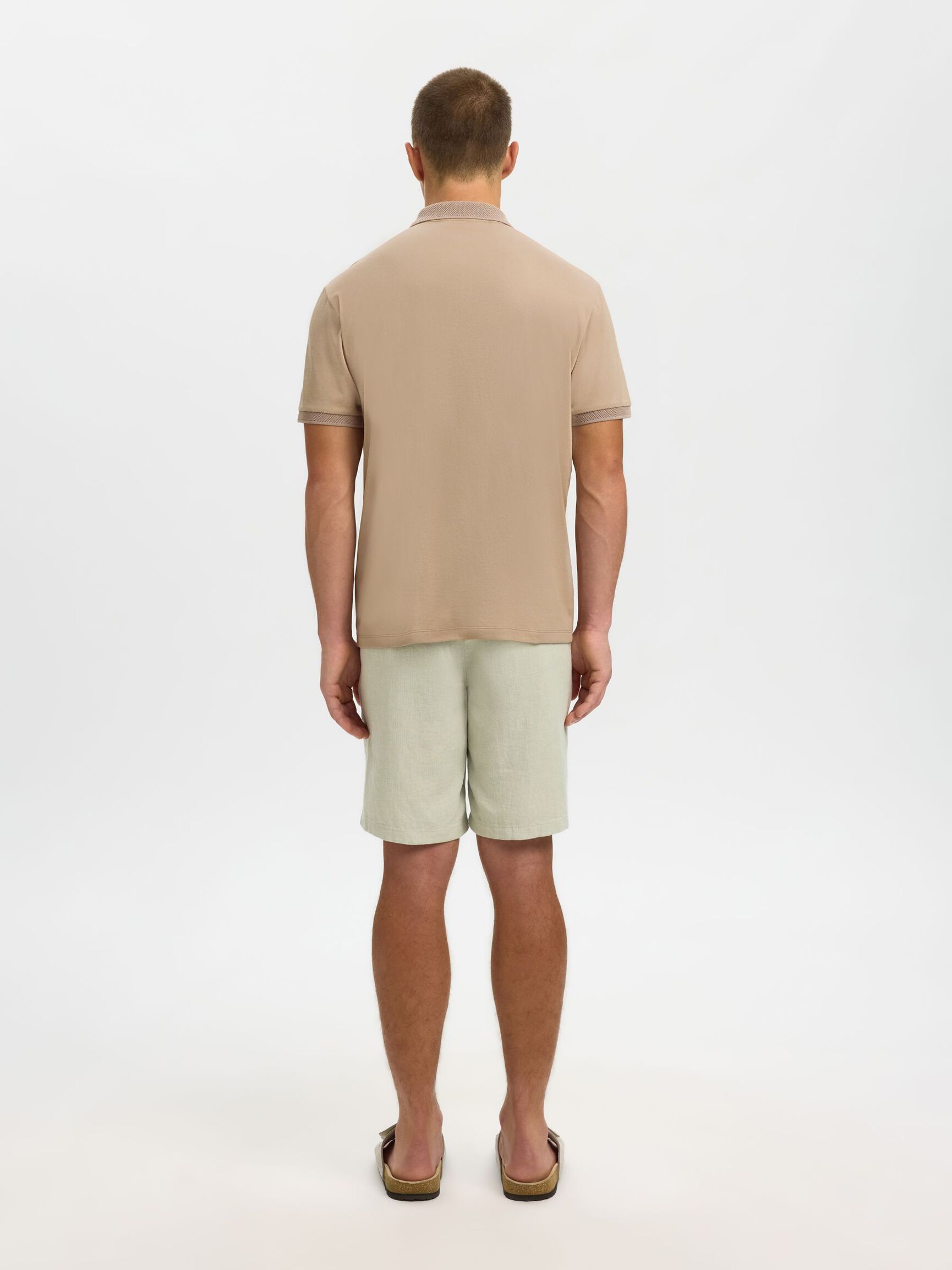 KOSZULKA POLO, Savannah Tan, highres