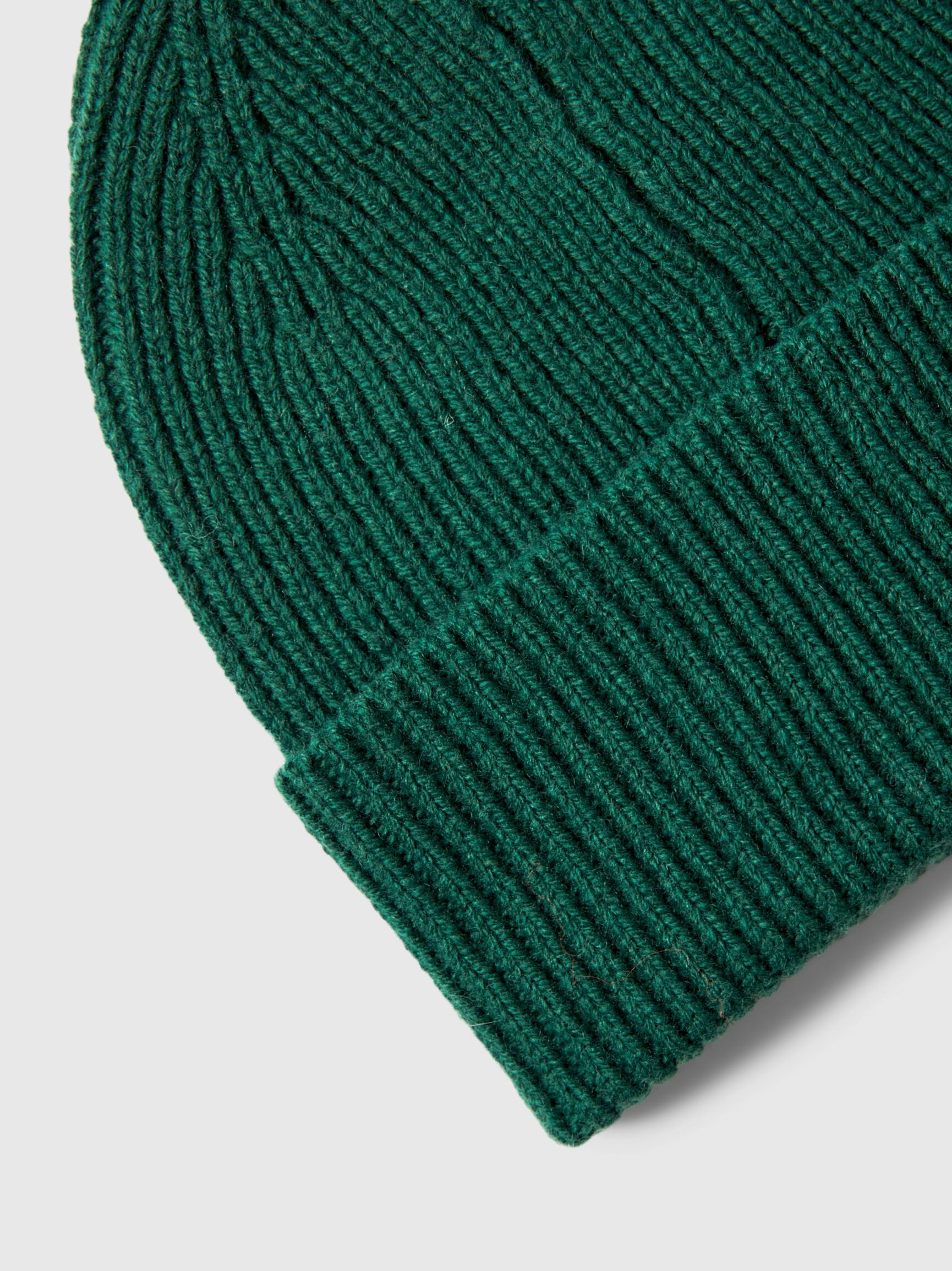 CZAPKA BEANIE, Dark Green, highres