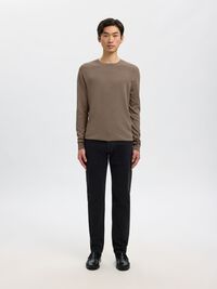 LANGE MOUWEN TRUI, Teak, highres