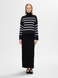 DZIERGANY SWETER, Black, highres