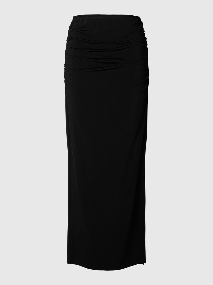 Selected RUCHES MAXI ROK, Black, highres - 16095391_Black_001.jpg