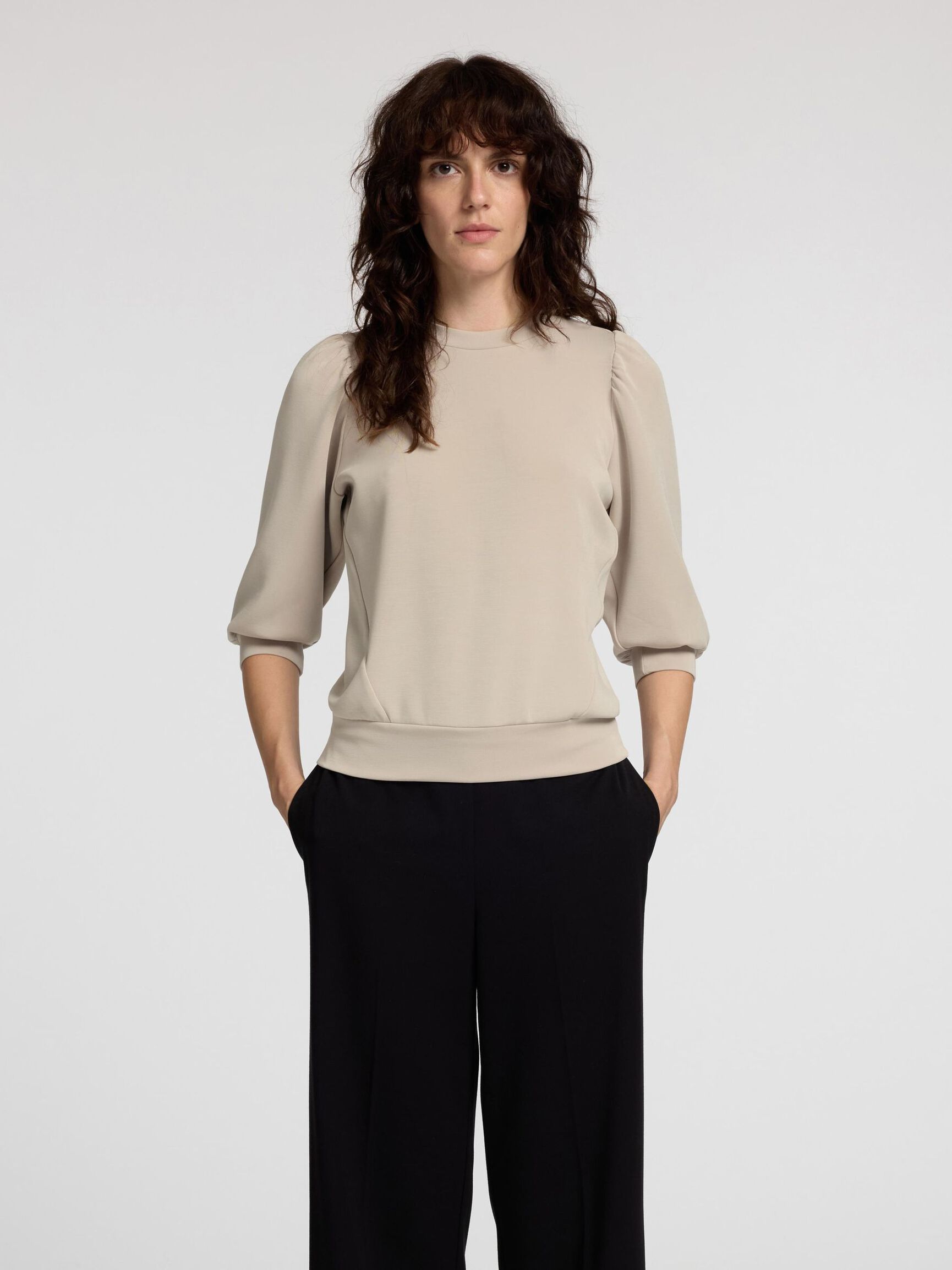 PUFFERME SWEATSHIRT, Dove, highres