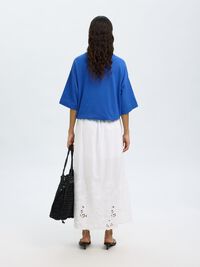 BRODERIE ANGLAISE MAXINEDERDEL, Bright White, highres