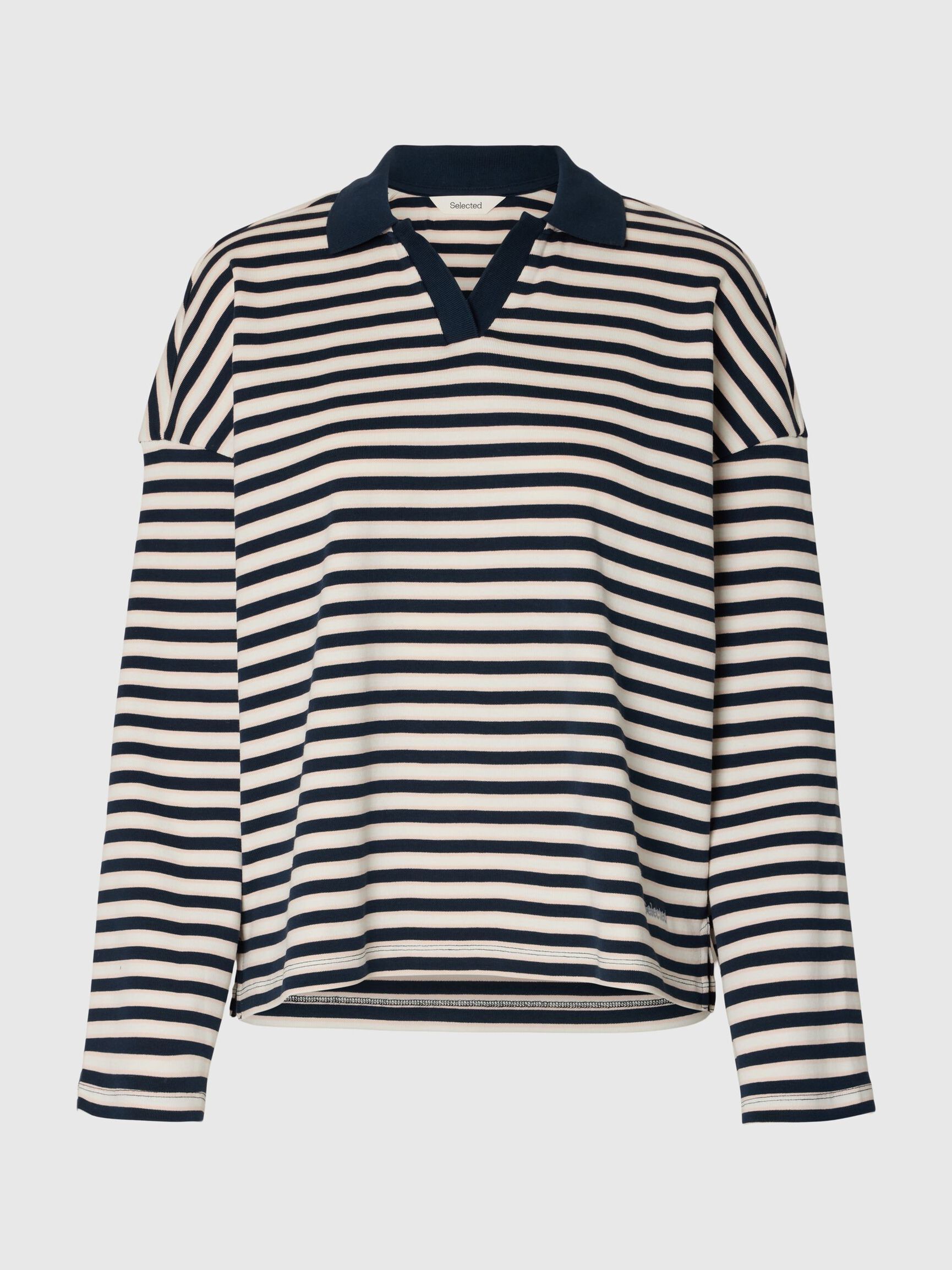 PITKÄHIHAINEN PIKEEPAITA, Dark Sapphire, highres