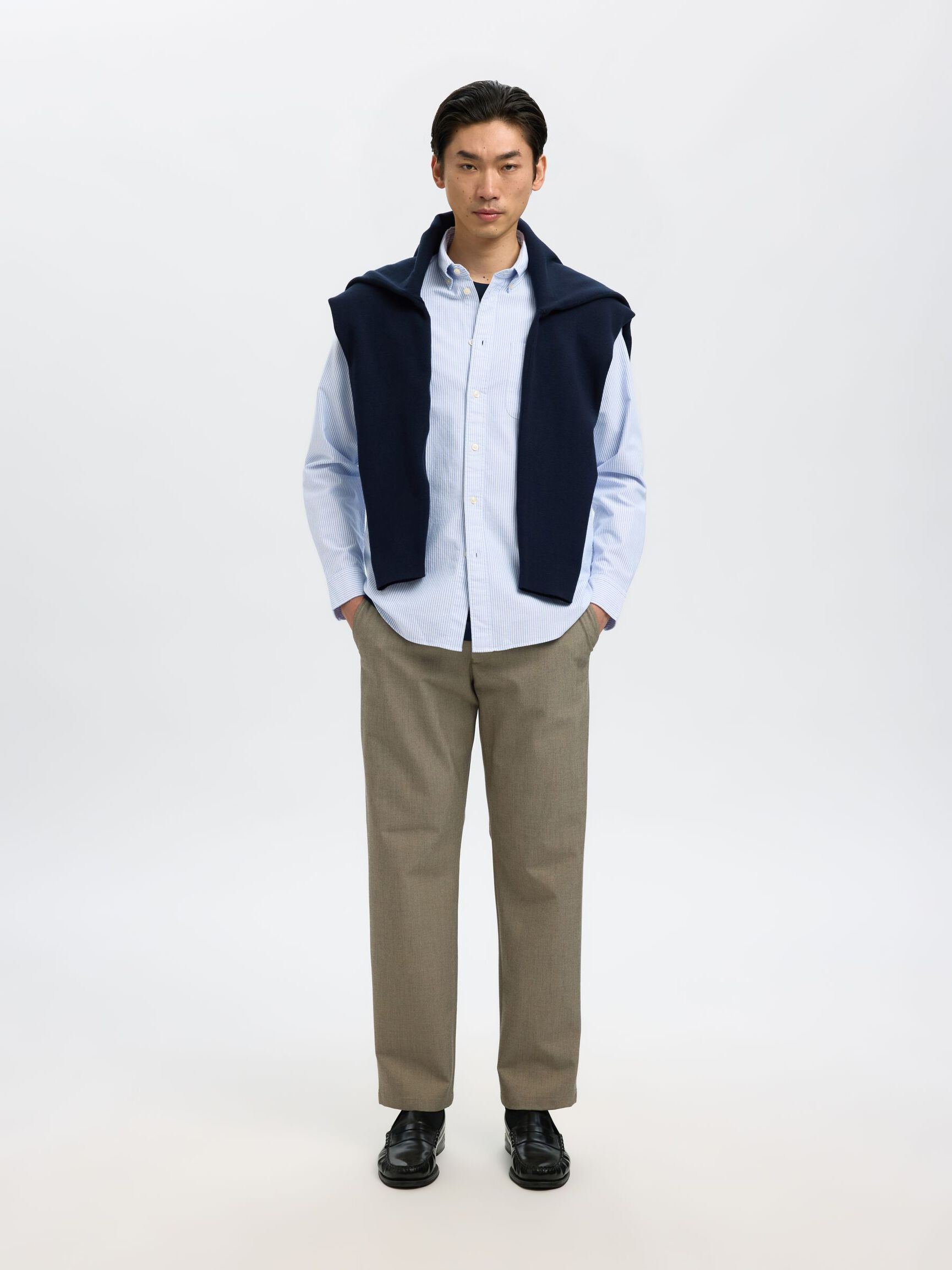 OXFORD SHIRT, Skyway, highres