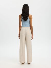 RIBBED TANK TOP, Dusty Blue, highres