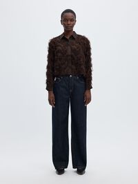 TEJIDO TEXTURIZADO CAMISA DE CORTE CROPPED, Delicioso, highres