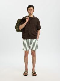 TRYCK BADSHORTS, Deep Lichen Green, highres