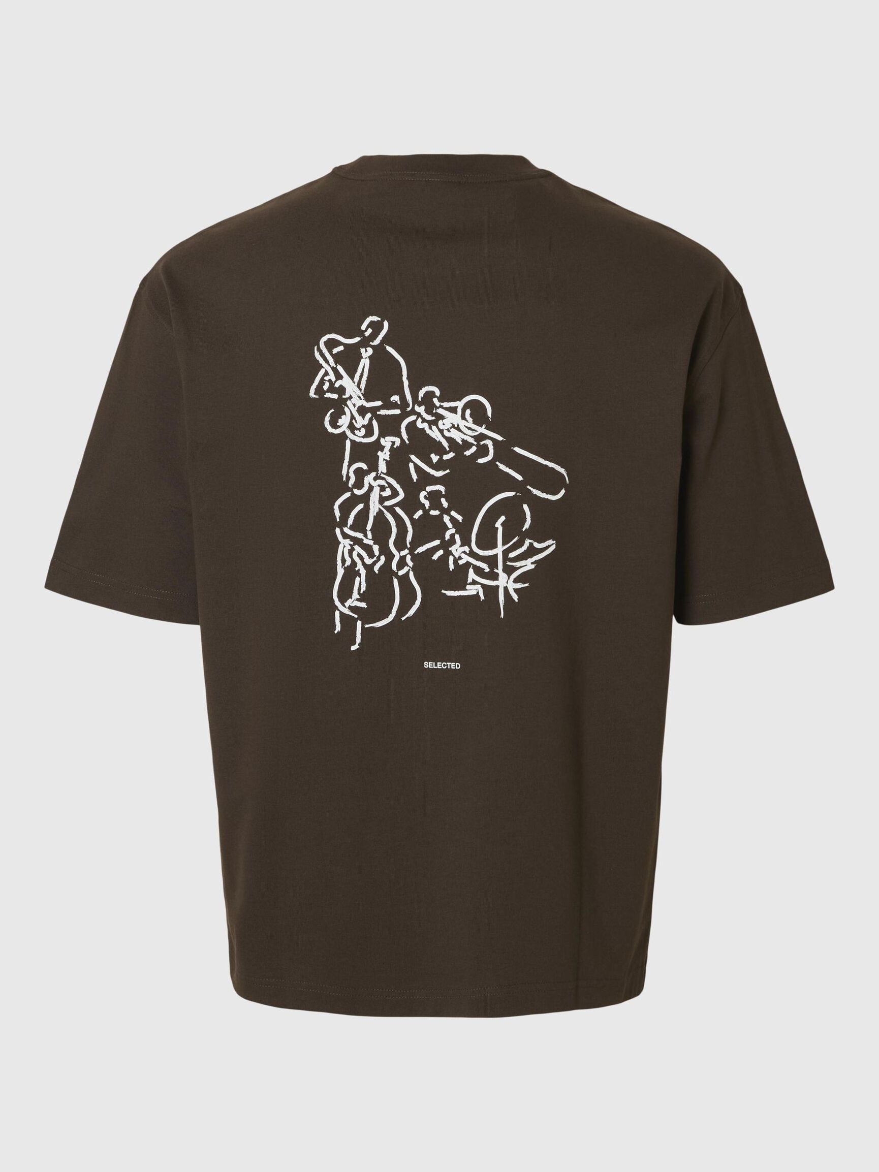 TRYCKTA T-SHIRT MED RUND HALSRINGNING, Delicioso, highres
