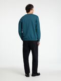 Selected BRODERIE SWEAT-SHIRT, Reflecting Pond, highres - 16090431_ReflectingPond_004.jpg