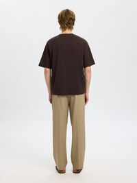 LOOSE FIT T-SHIRT, Demitasse, highres