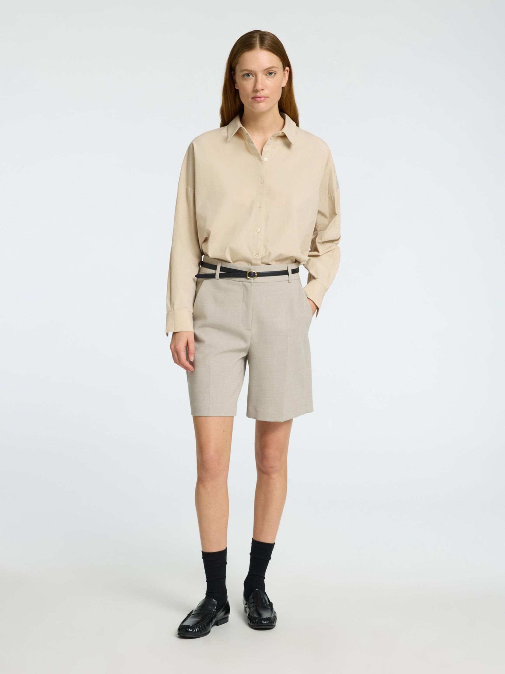 TAILORED HIGH WAISTED TROUSERS, Island Fossil, highres