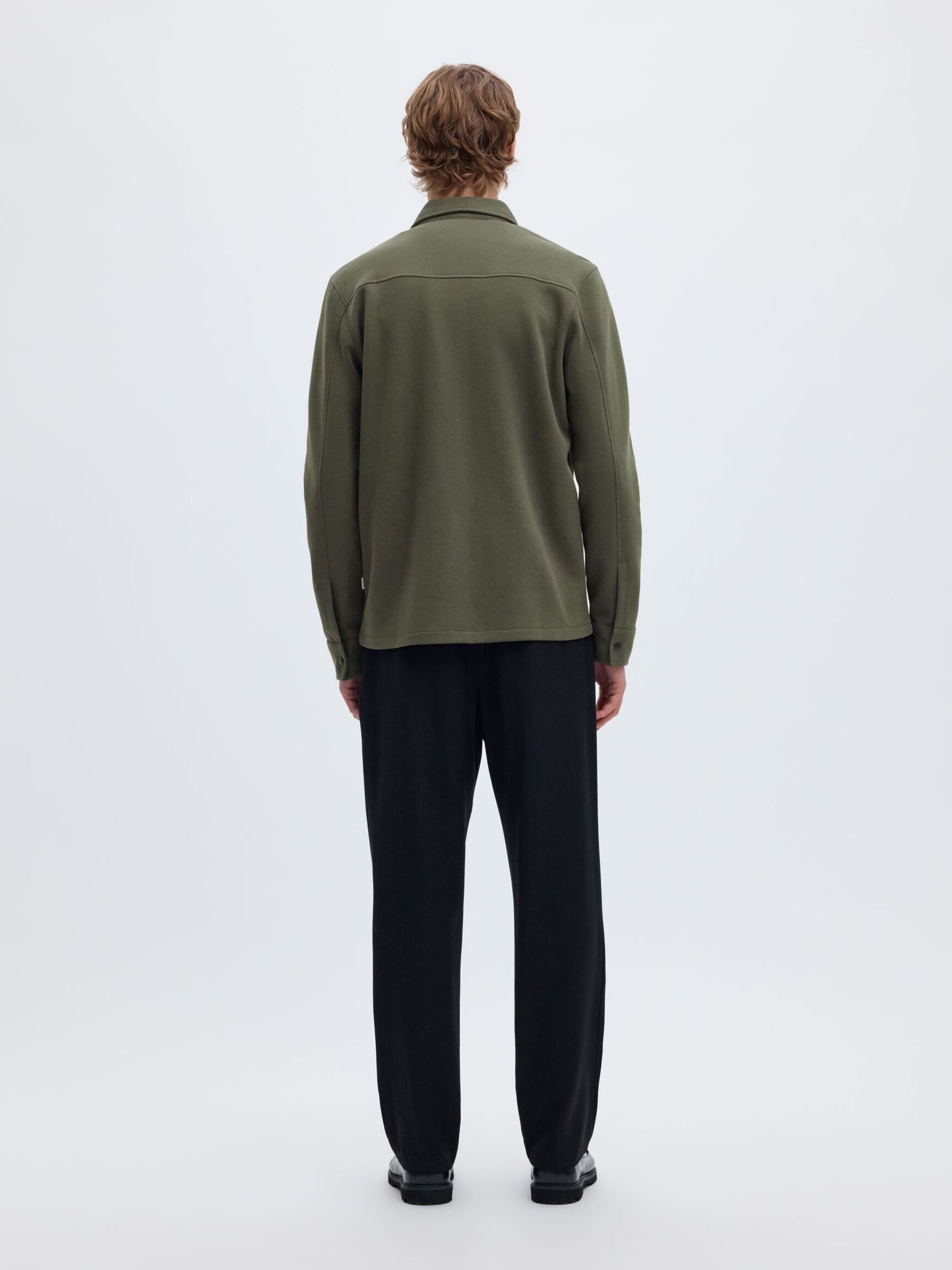 CLASSIC OVERSHIRT, Forest Night, highres