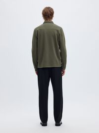 CLASSIC OVERSHIRT, Forest Night, highres