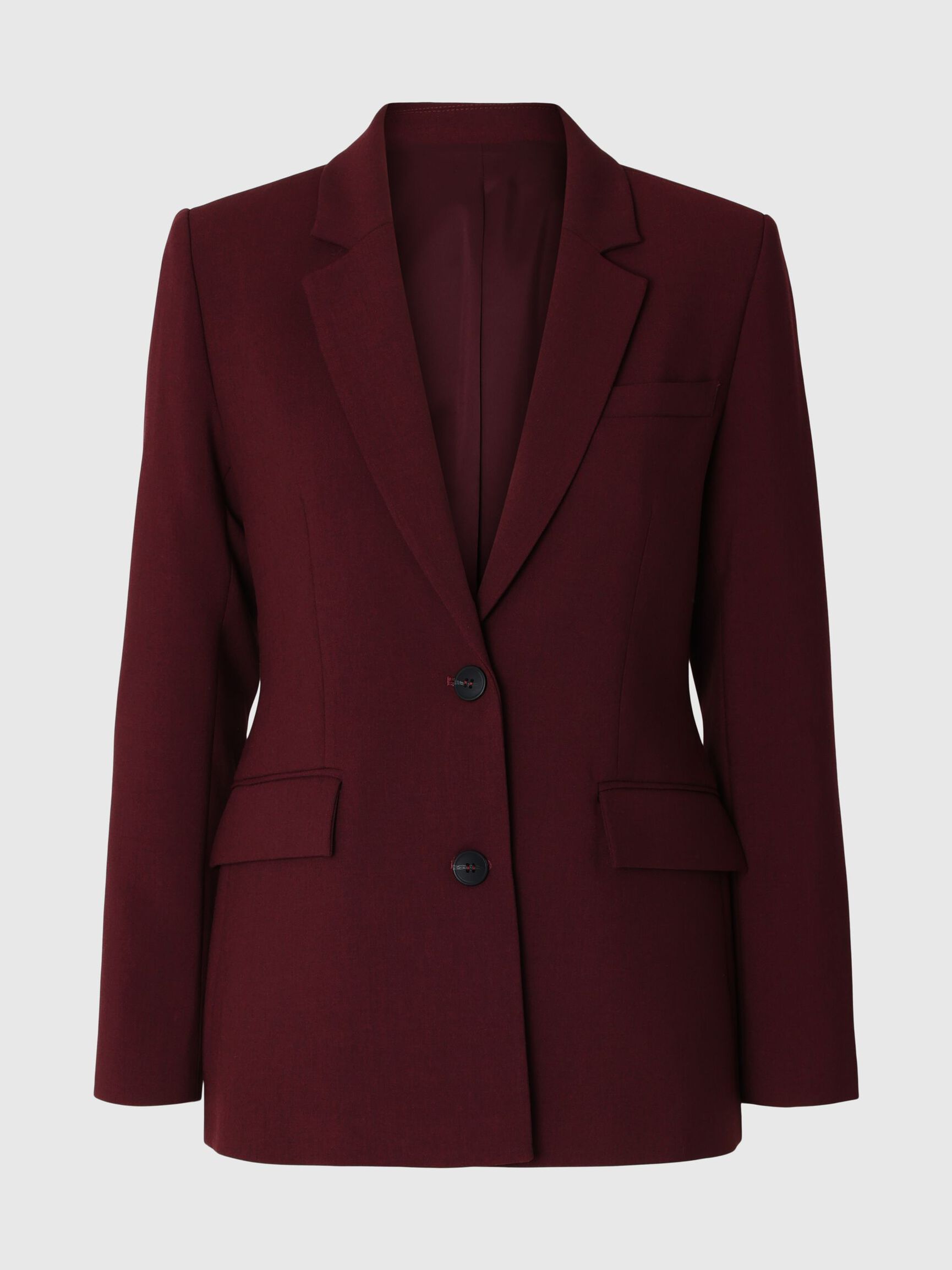 CLASSIC FIT BLAZER, Tawny Port, highres