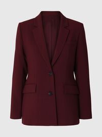 CLASSIC FIT BLAZER, Tawny Port, highres