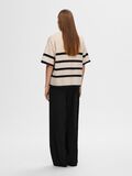 Selected SHORT-SLEEVED WOOL BLEND TOP, Birch, highres - 16093048_Birch_1113339_004.jpg