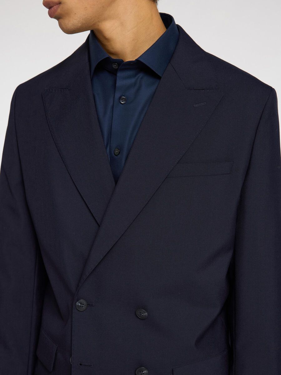 Selected 100% WOL DOUBLE-BREASTED BLAZER, Sky Captain, highres - 16097074_SkyCaptain_004.jpg