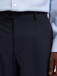 220 LOOSE FIT  SUIT TROUSERS, Navy Blazer, highres