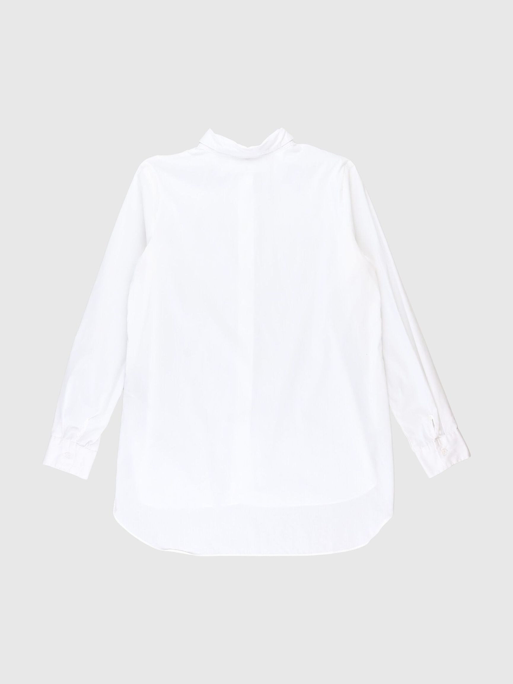 ZIPPED SHIRT, Bright White, highres