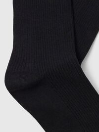 5 PACK SOCKS, Black, highres