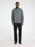 Selected LONG SLEEVED FLANNEL SHIRT, Dark Navy, highres - 16095733_DarkNavy_1143929_005.jpg