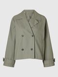 Selected KURZER TRENCHCOAT, Vetiver, highres - 16096142_Vetiver_001.jpg