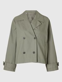 KORT TRENCHCOAT, Vetiver, highres