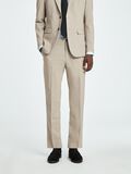Selected SLIM FIT WOOL BLEND SUIT TROUSERS, Sand, highres - 16094335_Sand_003.jpg