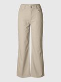 Selected HOOG GETAILLEERD WIDE FIT JEANS, Beige, highres - 16096664_Beige_1166571_001.jpg