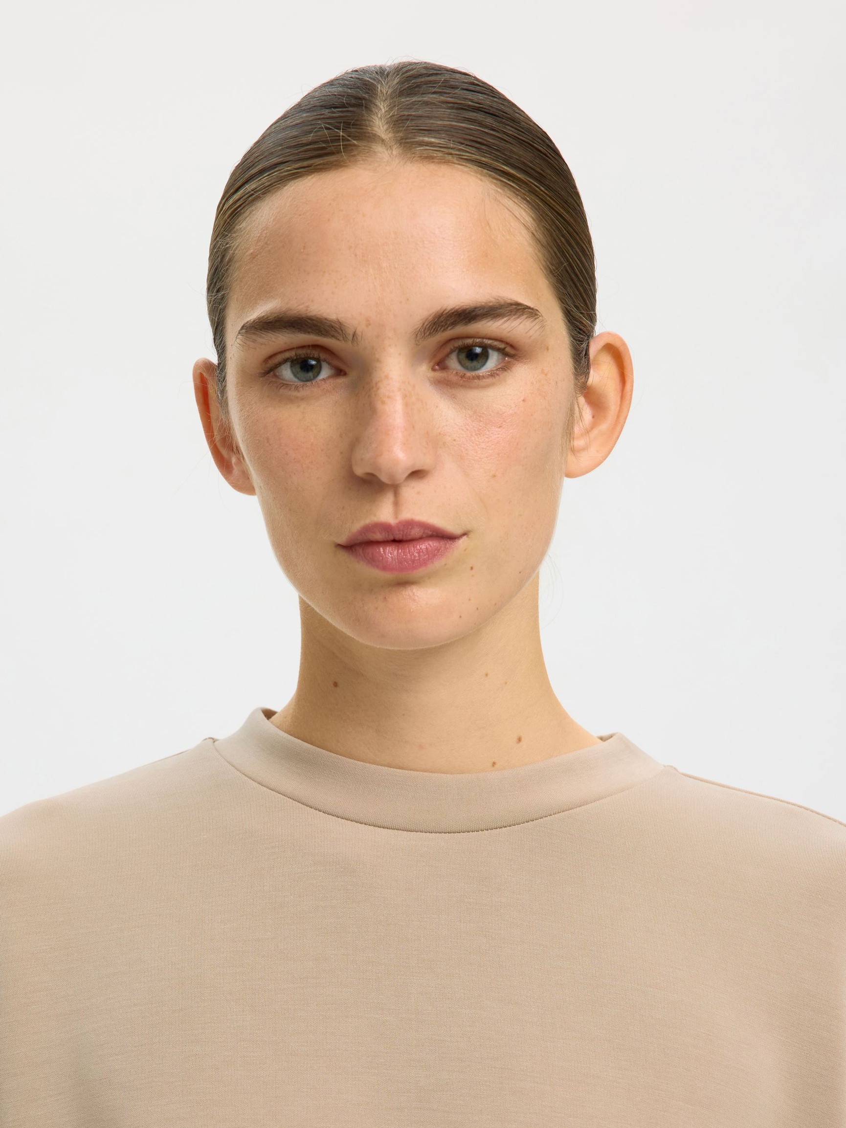 OVERSIZED T-SHIRT, Pure Cashmere, highres