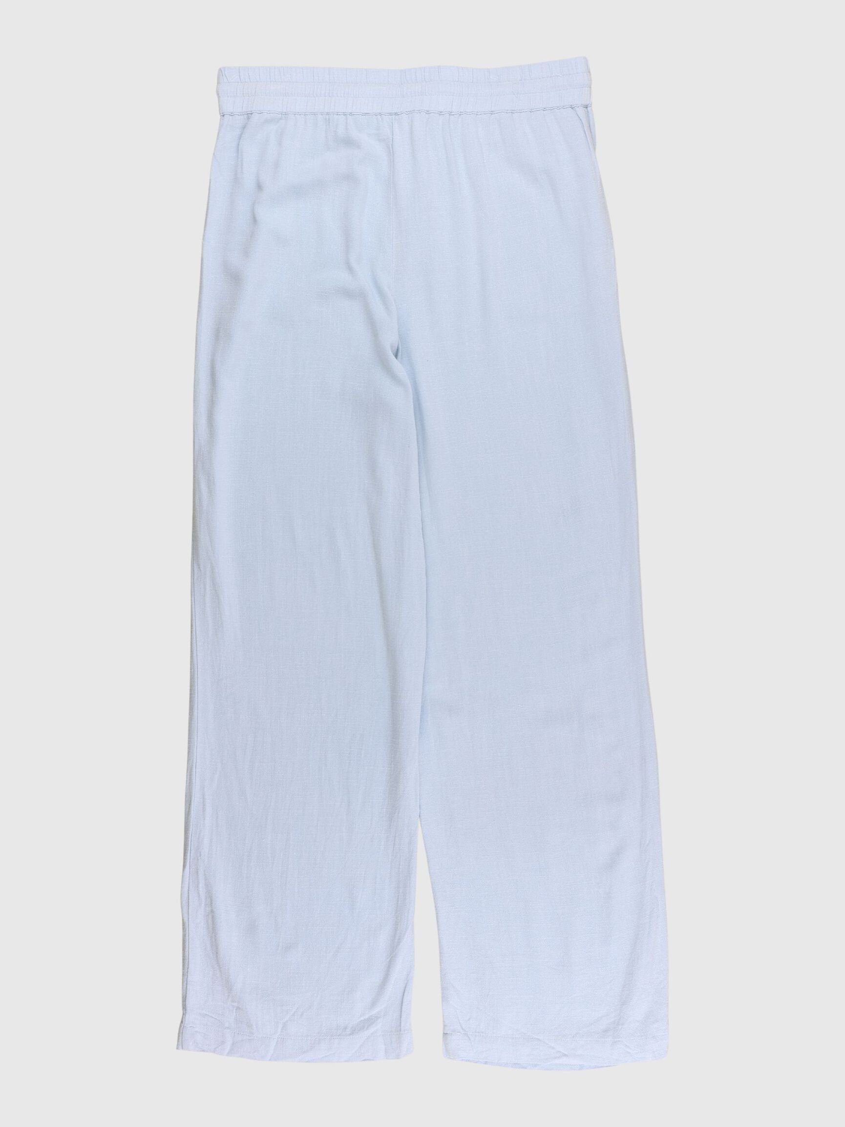 VISKOSEBLANDING BUKSER, Cashmere Blue, highres