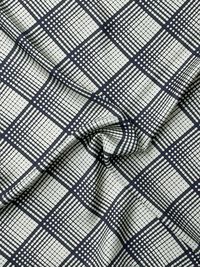 100% SILK SCARF, Black, highres