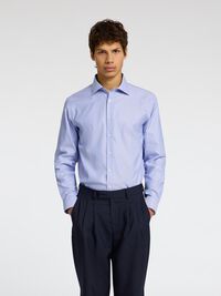 KOSZULKA SLIM FIT, Light Blue, highres