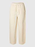 Selected COTTON BARREL FIT TROUSERS, Birch, highres - 16097727_Birch_001.jpg