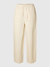 BAUMWOLL BARREL FIT HOSEN, Birch, highres