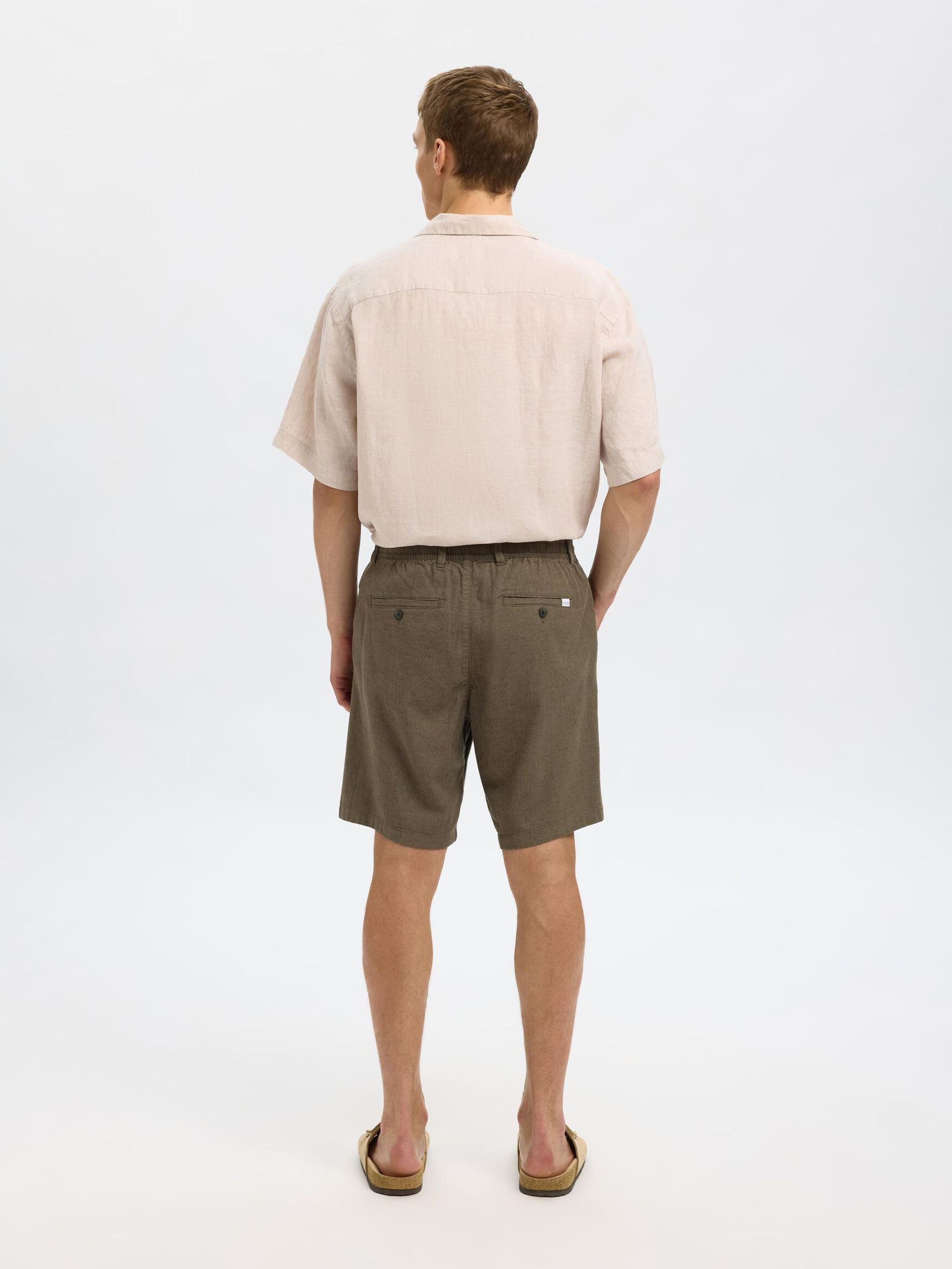 COMFORT FIT SHORTS, Forest Night, highres