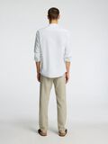 Selected LANGARM LEINENMIX HEMD, White, highres - 16079054_White_004.jpg