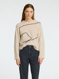 Selected WOOL BLEND  KNITTED PULLOVER, Birch, highres - 16097149_Birch_1178101_003.jpg
