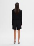Selected VISCOSE BLEND SHORTS, Black, highres - 16093932_Black_004.jpg