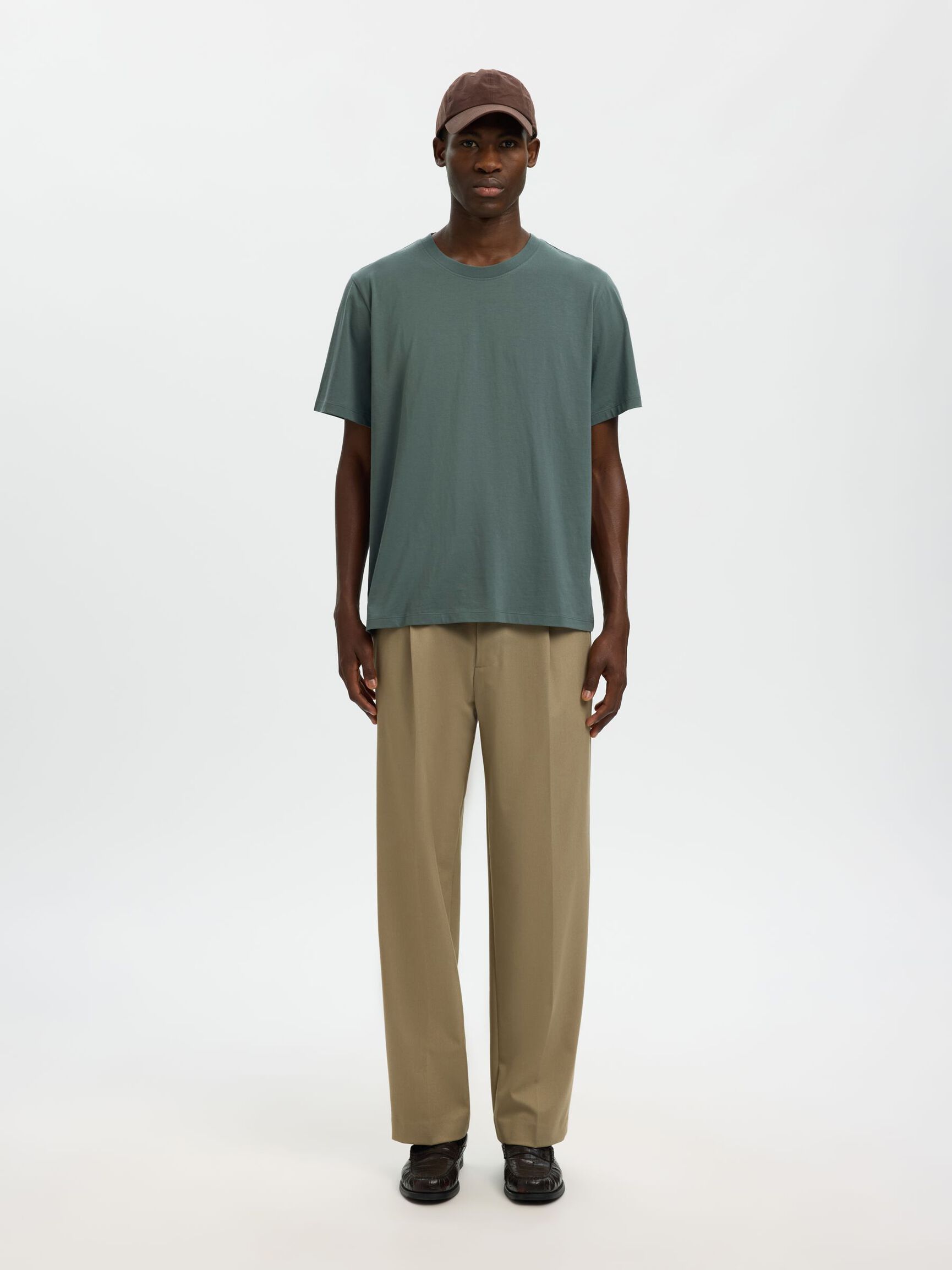 REGULAR T-SHIRT, Balsam Green, highres