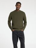 Selected STRUCTURED CREWNECK JUMPER, Forest Night, highres - 16095614_ForestNight_003.jpg
